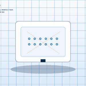24 Core Wall-Mounted Fiber Distribution Box