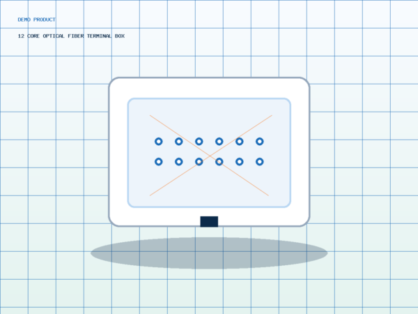 12 Core Optical Fiber Terminal Box