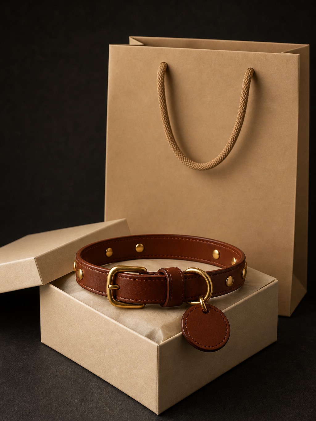 Signature Print Classic Collar