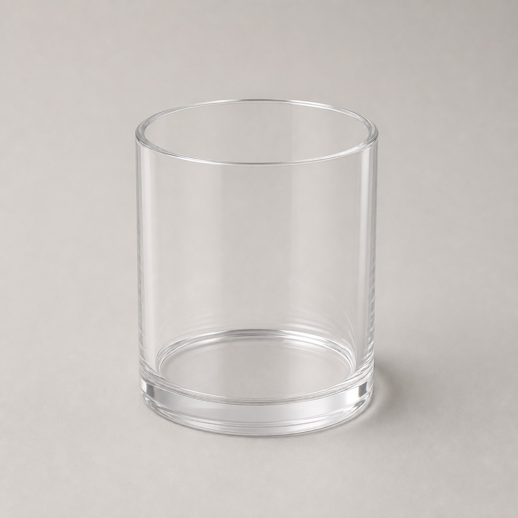Clear acrylic pen holder cup