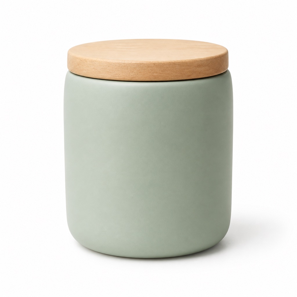Celadon Tea Canister