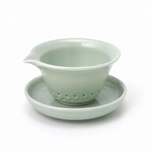Celadon Strainer & Rest