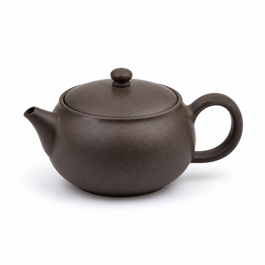 Side-Handle Stoneware Teapot