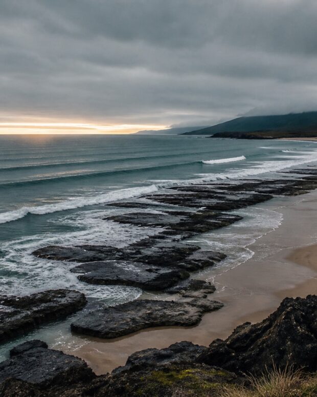 Cold coastline