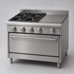 SP-R420 Four-Burner Range with Griddle