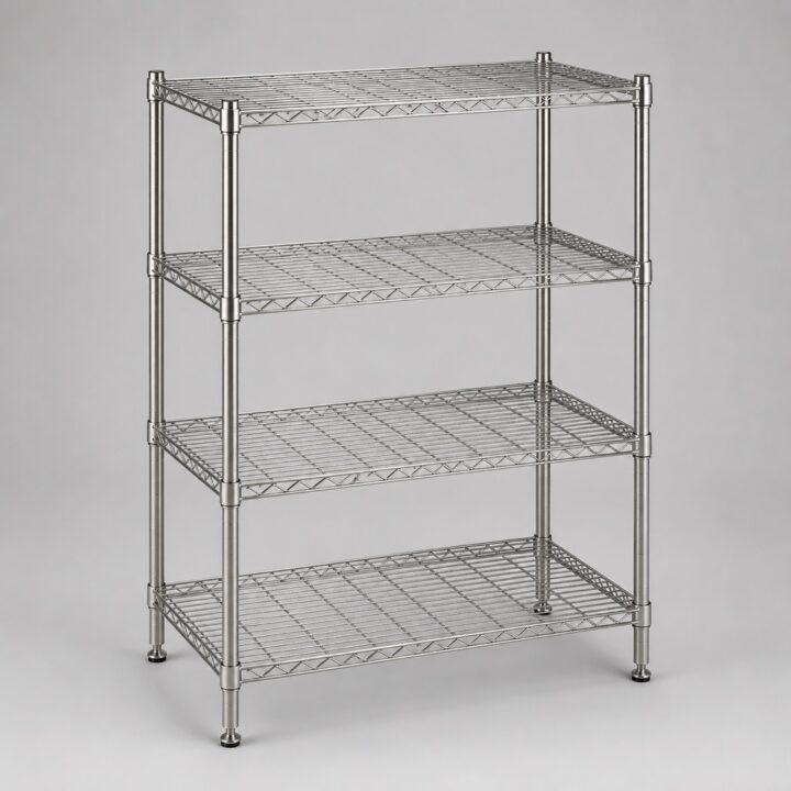 SP-T240 Four-Tier Wire Shelving Unit