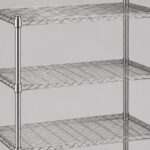 SP-T240 Four-Tier Wire Shelving Unit - Detail A