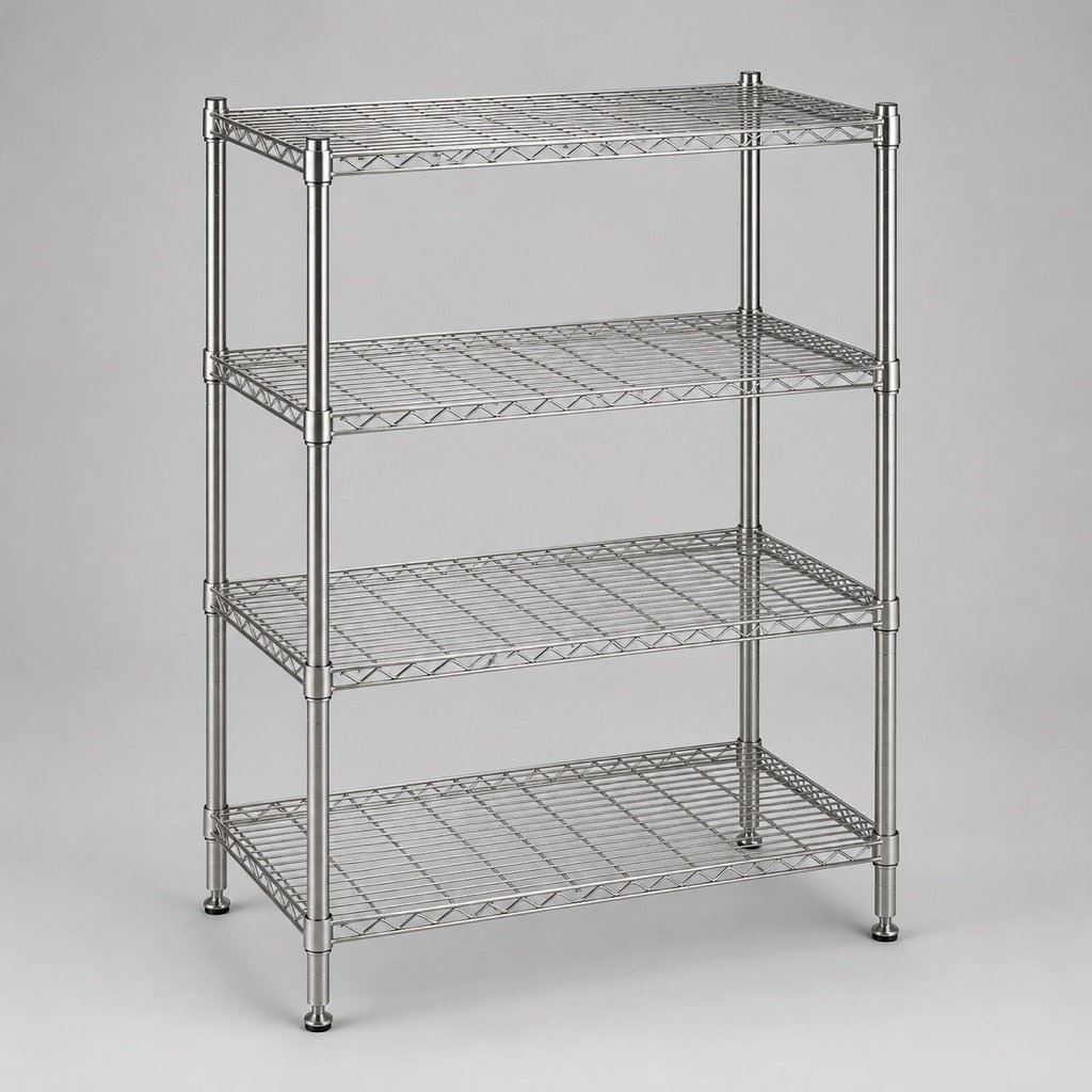 SP-T240 Four-Tier Wire Shelving Unit