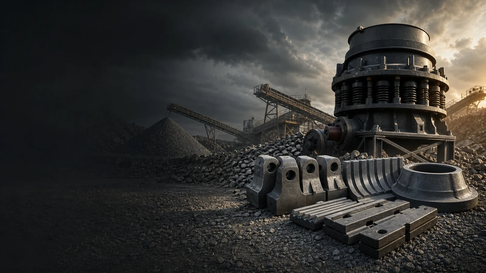 Ridgeforge Machinery crusher wear parts and crushing equipment