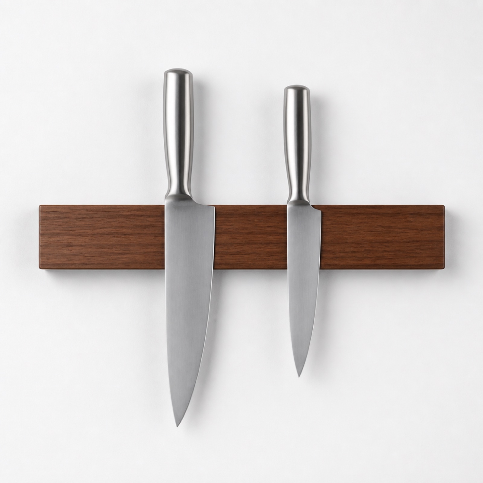 Magnetic Walnut Knife Strip