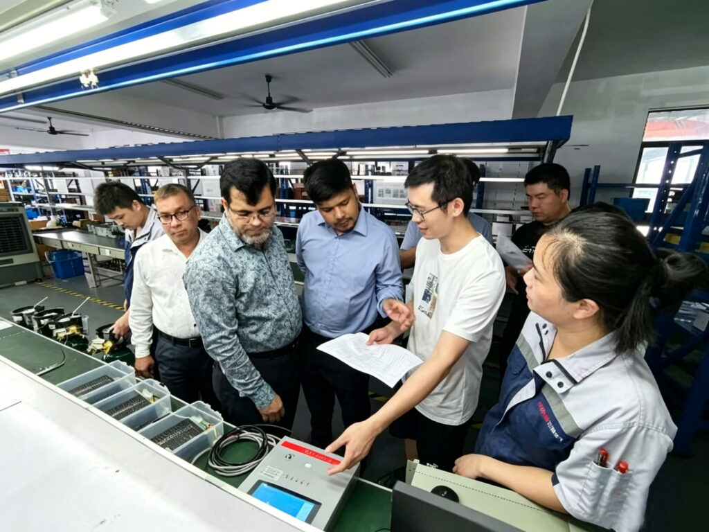 Factory acceptance test of SF6 gas monitoring systems for the Bangladesh DPDC grid expansion project