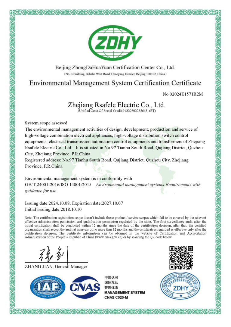 ISO 14001 Environmental Management System