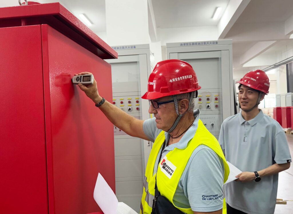 Transformer Explosion Protection factory acceptance test for the Kazakhstan GPP Project