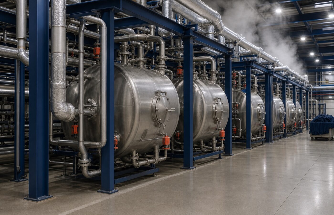 The cheapest dyehouse saving is a smaller liquor ratio, not a bigger boiler