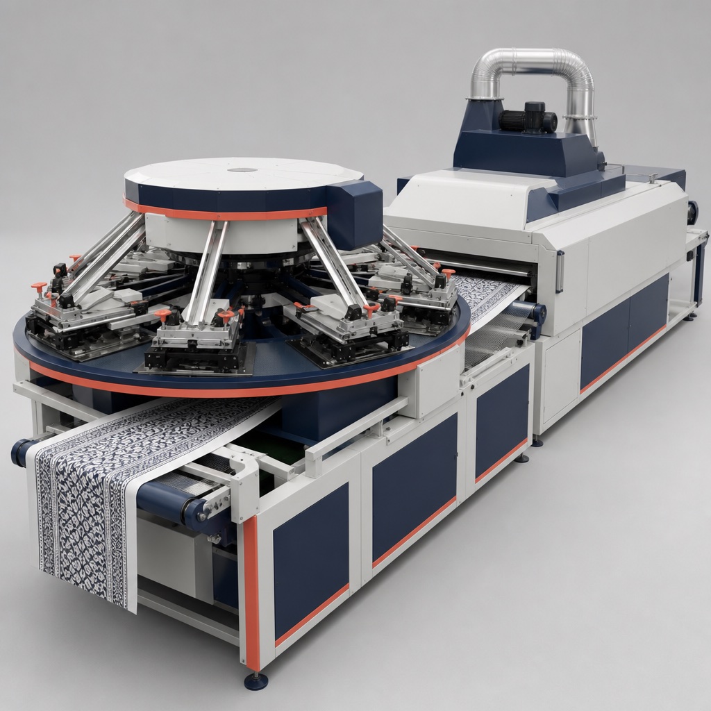 LM-DP80 Rotary Screen Printing Line