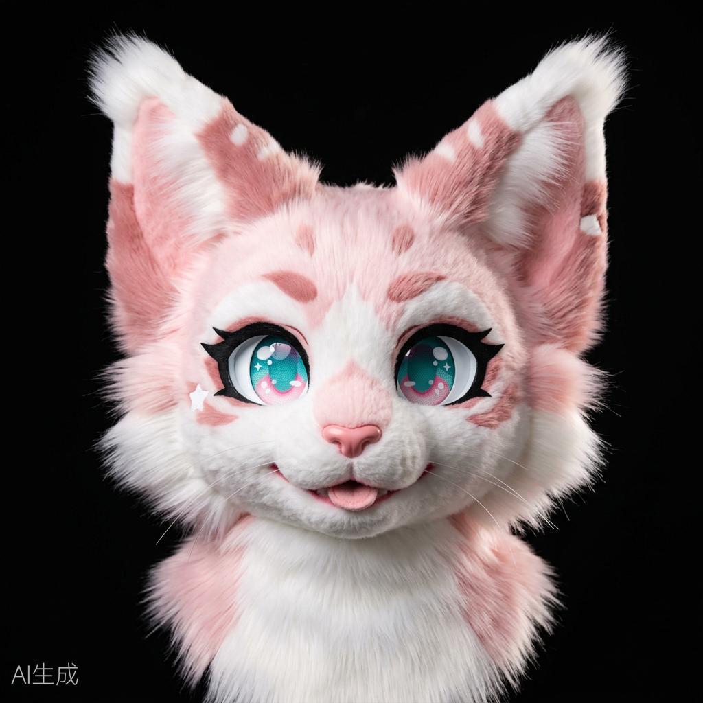 Pink Kemono Cat