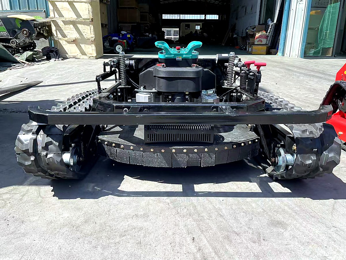Remote mower roadside application