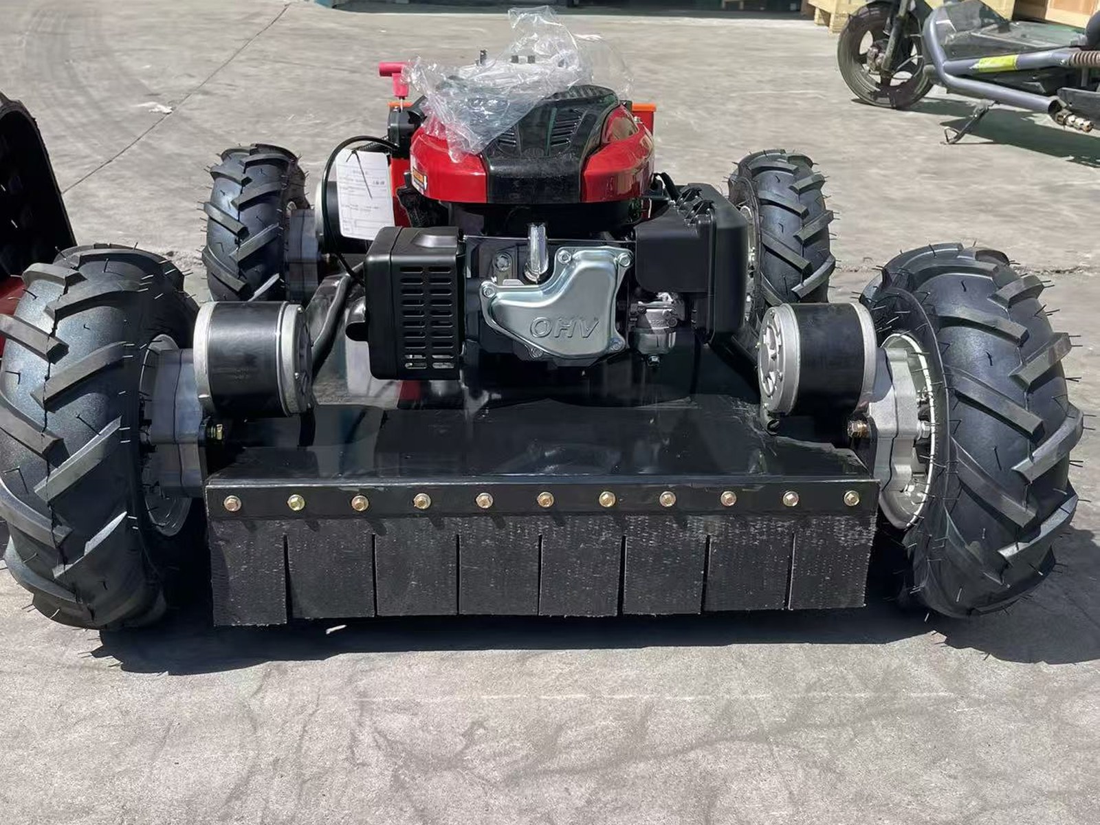 SH-550S Wheel Remote Control Lawn Mower - Image 3