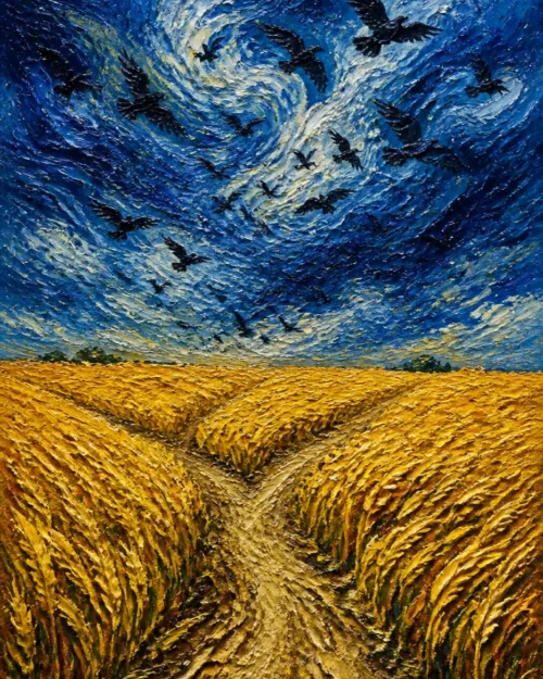 Cobalt Over Grain