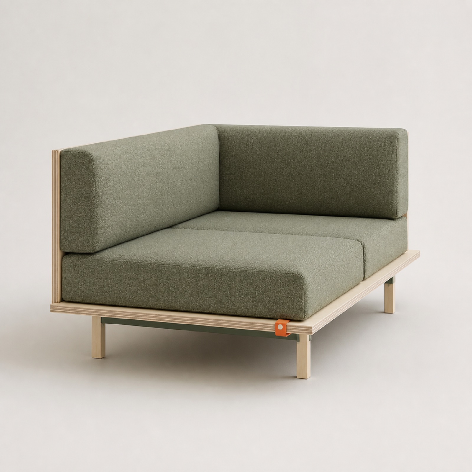 HALLVIK Corner sofa, 3 seats