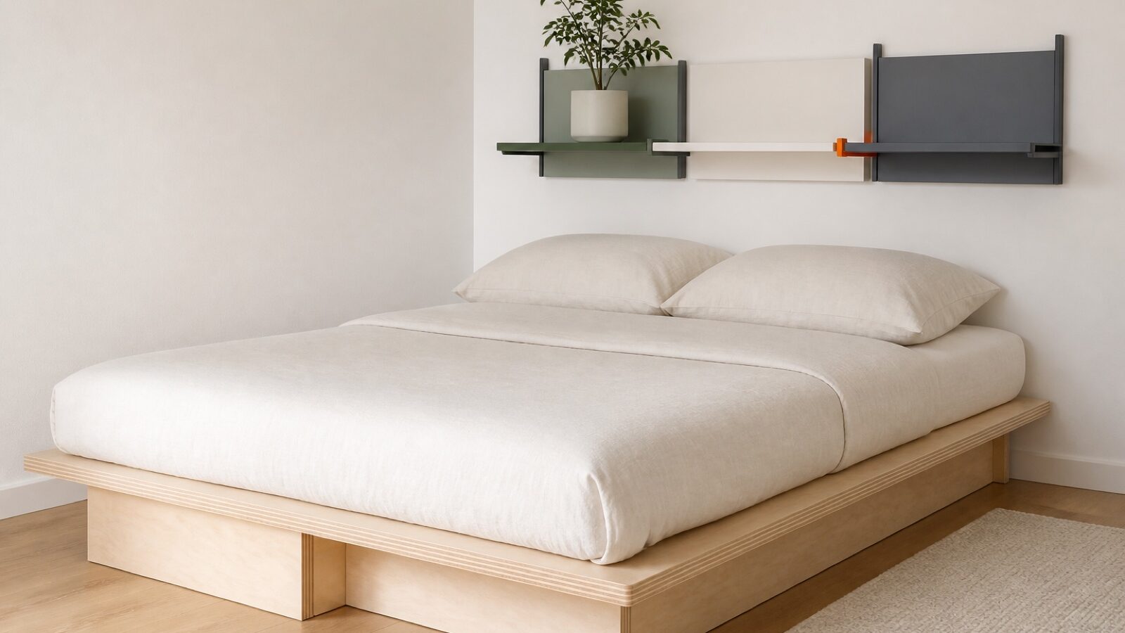 Bedroom under the eaves