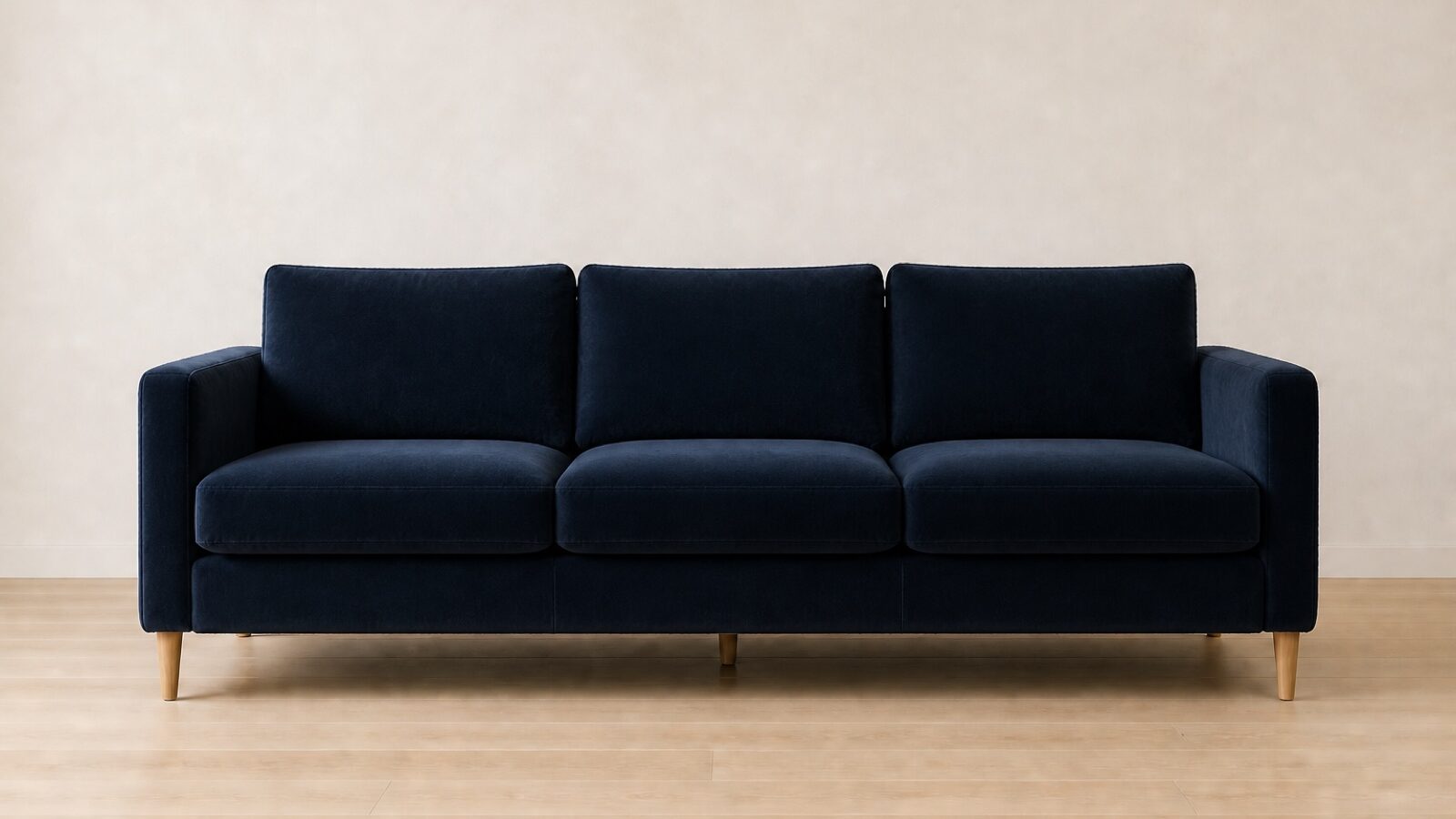 Halden Three Seat Sofa &mdash; Ink
