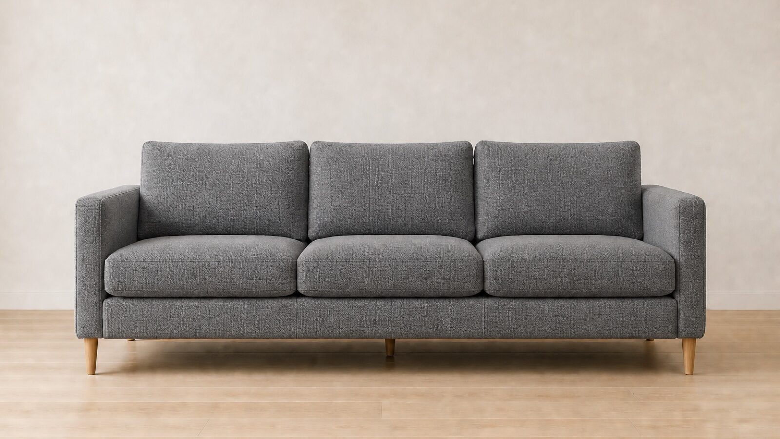 Halden Three Seat Sofa &mdash; Slate