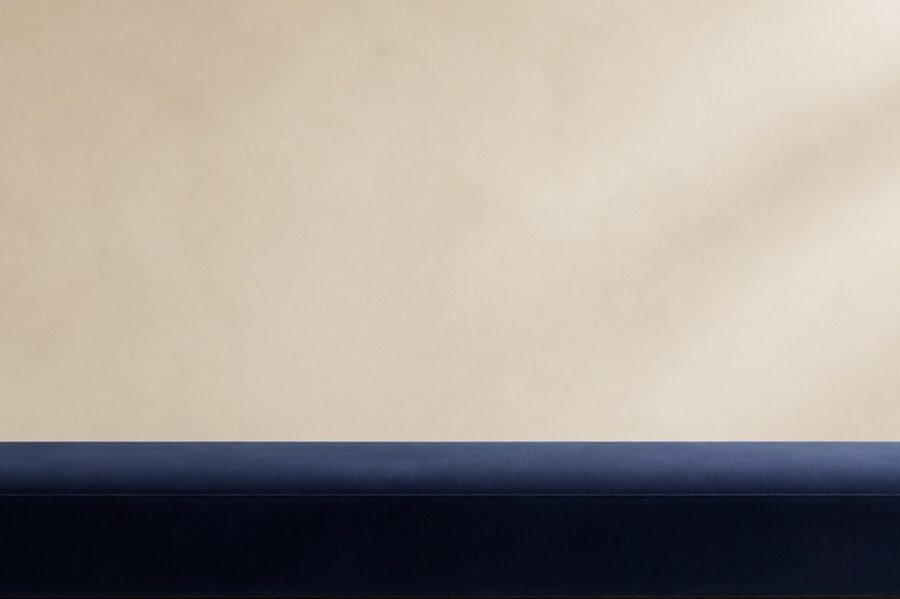 Caldy Upholstered Bench - Detail A
