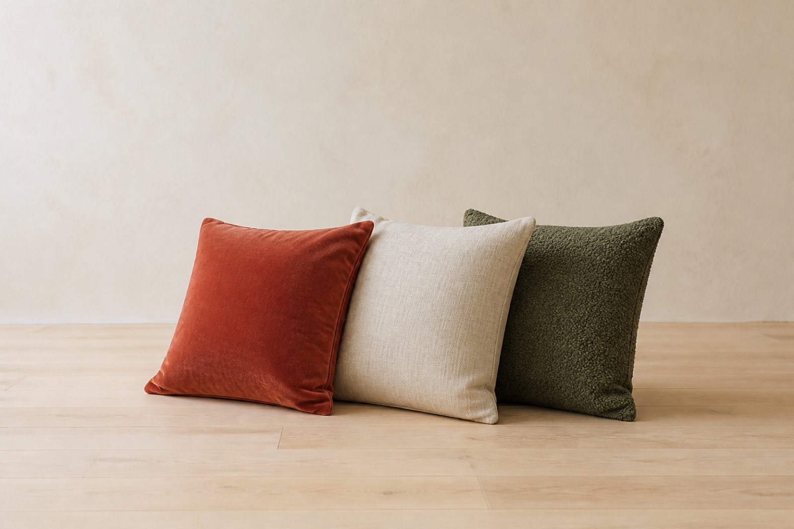 House Cushion Trio