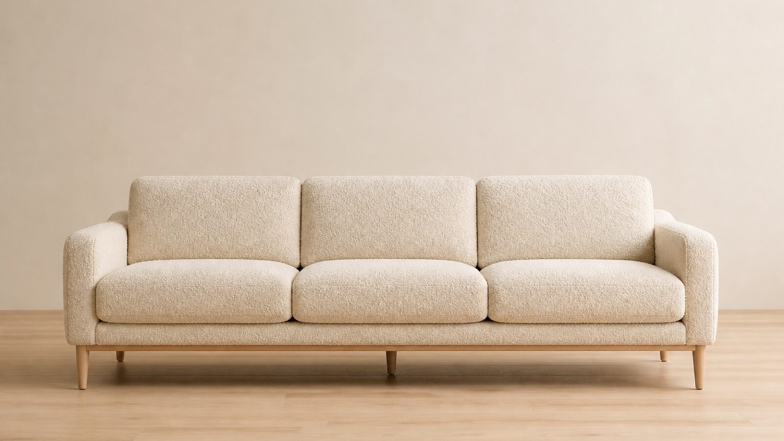 Halden Three Seat Sofa &mdash; Oatmeal