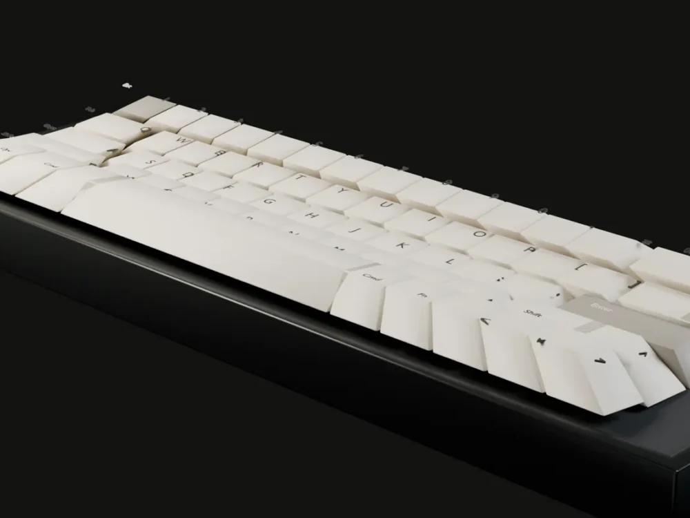 DOWNSTROKE 65 in Retro beige, three-quarter view