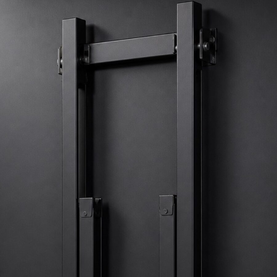 Fold-Away Wall Rack - Detail A