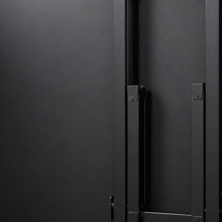 Fold-Away Wall Rack - Detail B