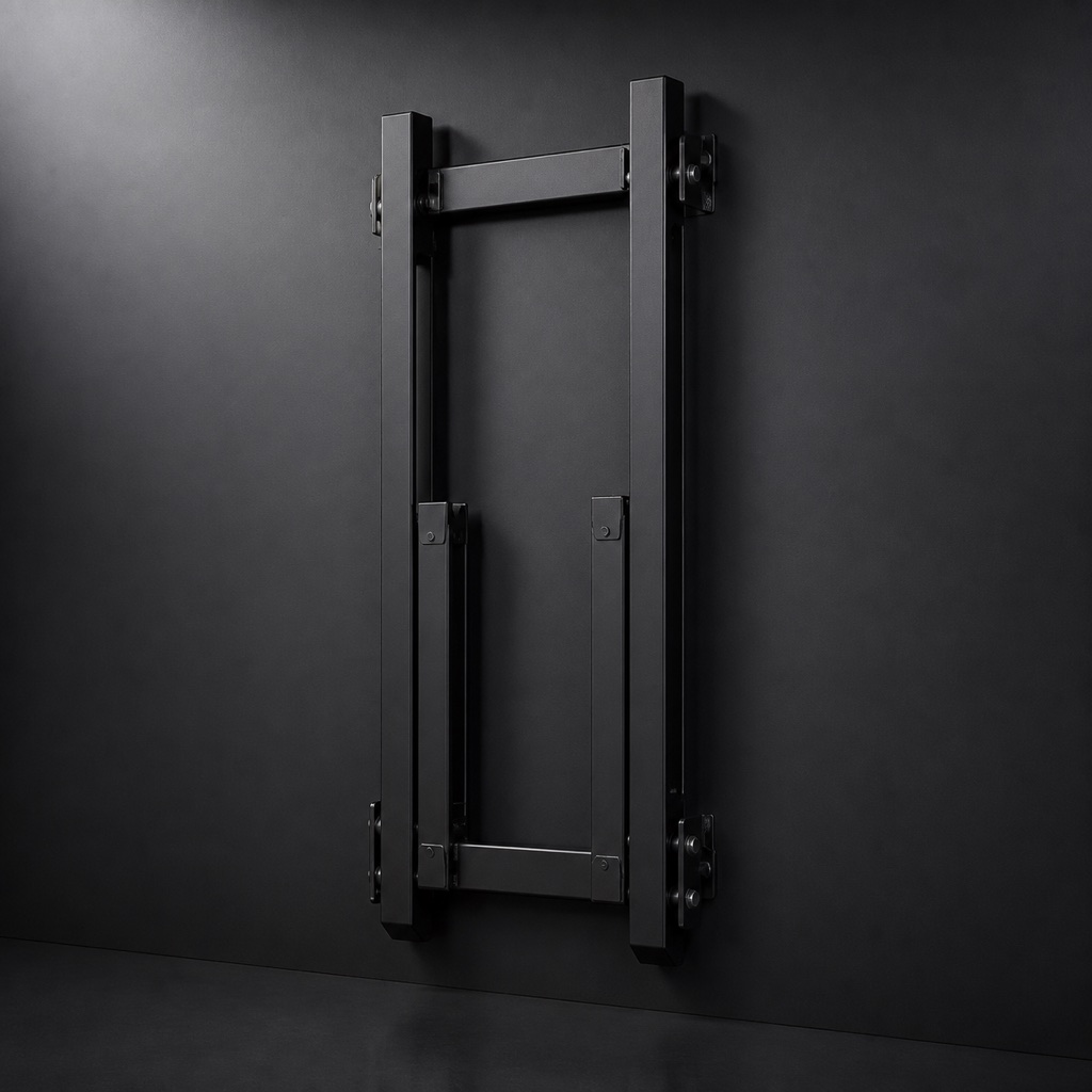 Fold-Away Wall Rack