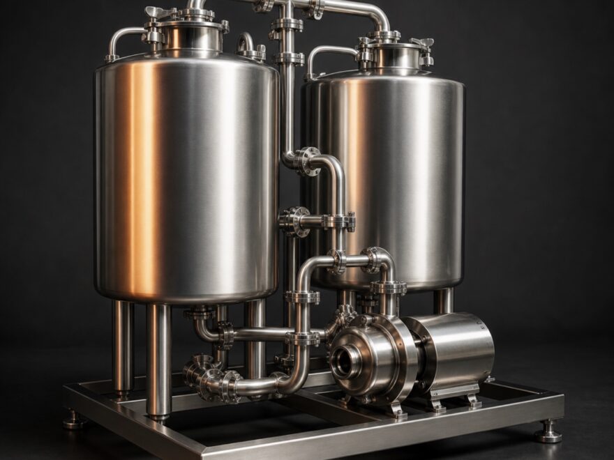 CIP-2 Clean-In-Place Station &mdash; stainless steel brewing equipment