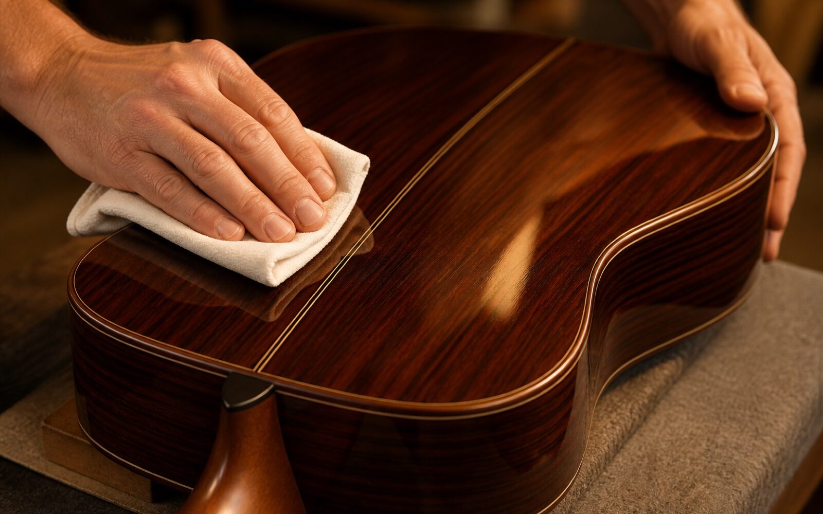 Living with a nitrocellulose finish