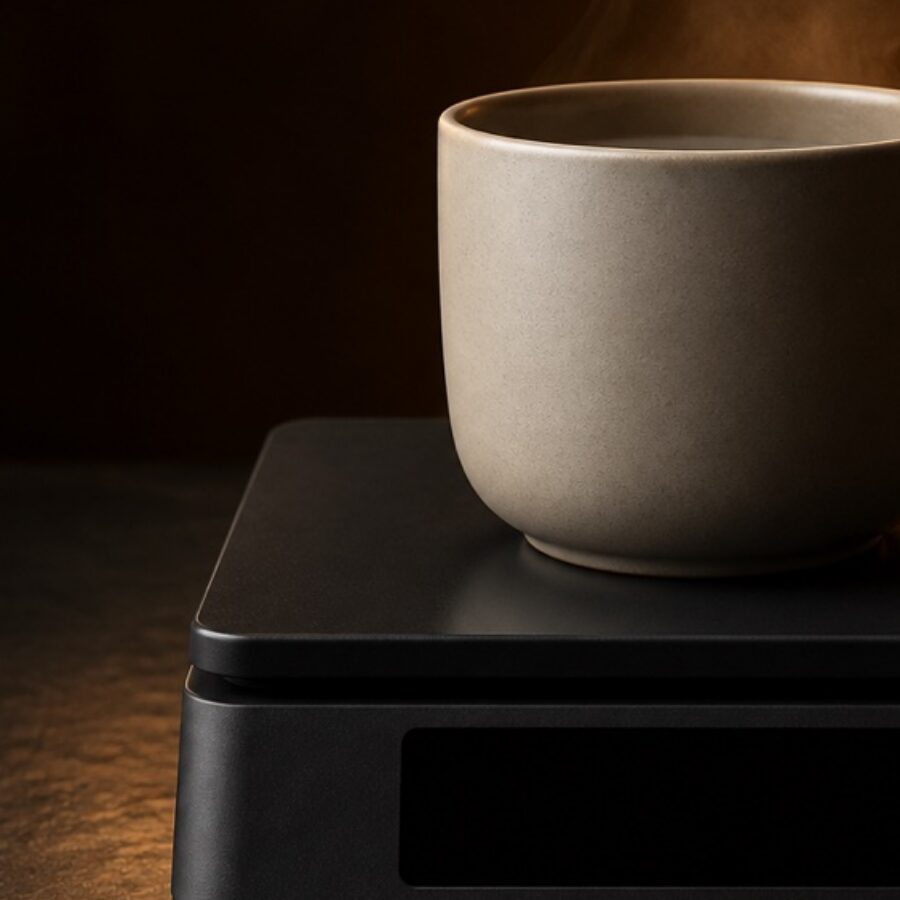 Brew Scale with Timer - Detail B