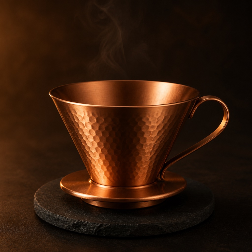 Hammered Copper Dripper