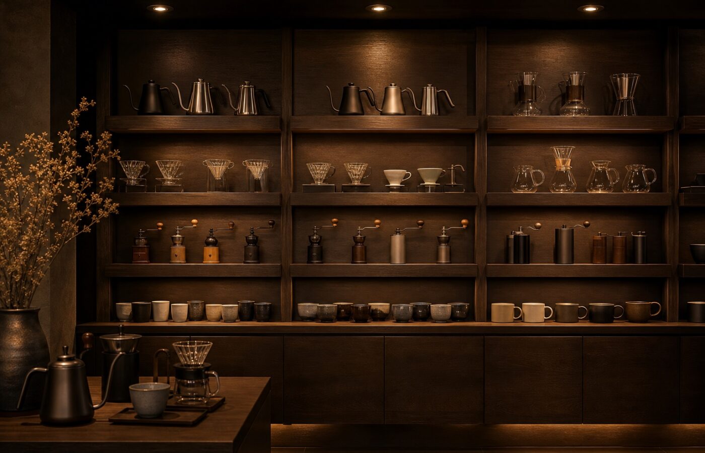 A brew bar, not a drawer of gadgets