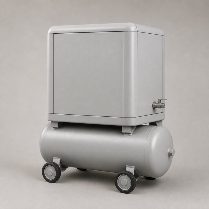 AST Tank-Mounted Screw Compressor