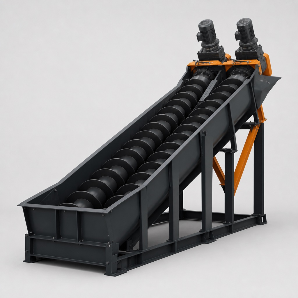 RS-SW45 Twin Screw Sand Washer