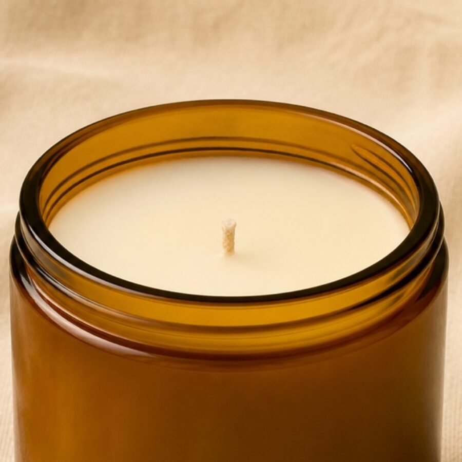 Amber Dusk Jar Candle - Detail A