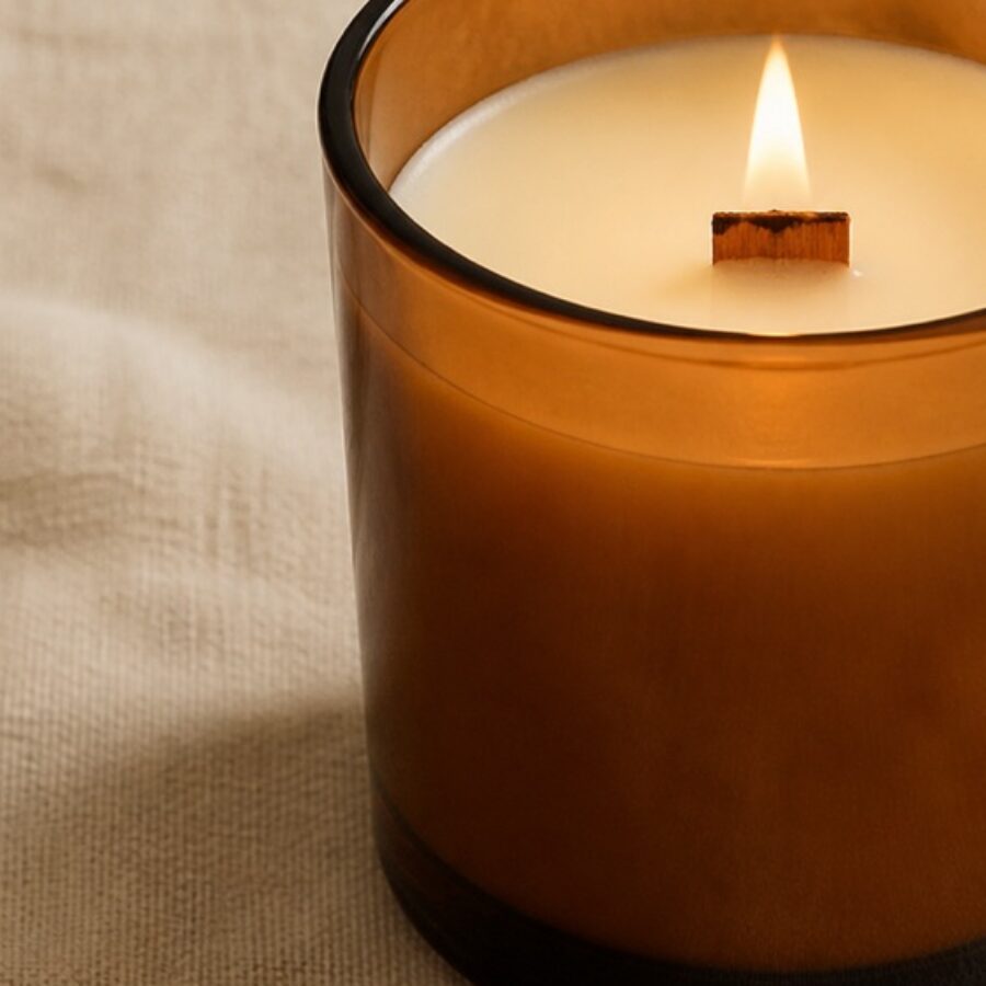Emberwick Crackle Candle - Detail B