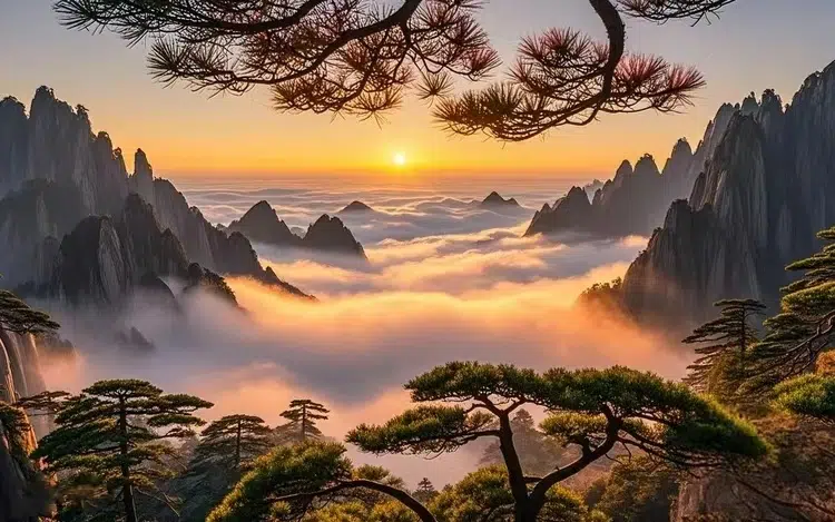 A 7-day tour exploring the magnificent Huangshan Mountains and its Hui-style villages.