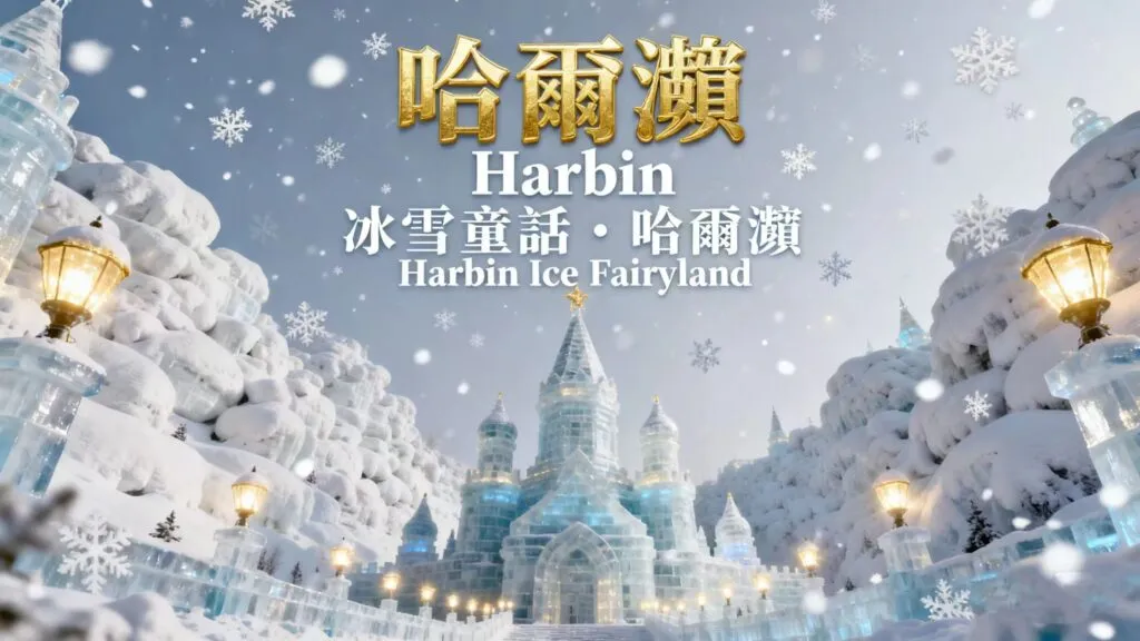 A 7-day winter wonderland trip to Harbin: Frozen World. Experience the joy of -20 degrees Celsius!