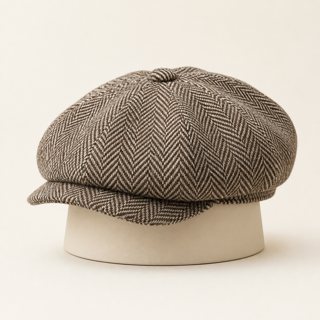 Hedgerow Tweed Flat Cap