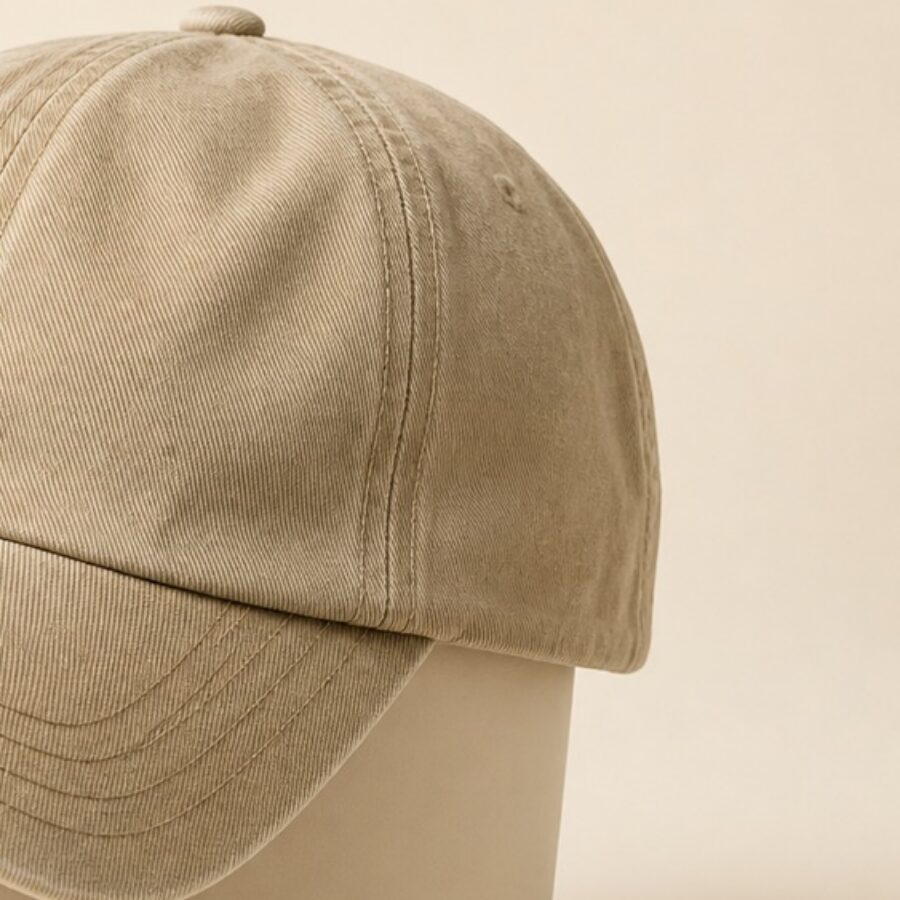 Driftwood Washed Dad Cap - detail A