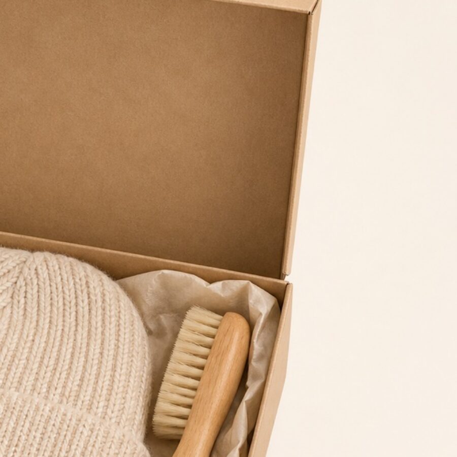First Felt Gift Box - detail A