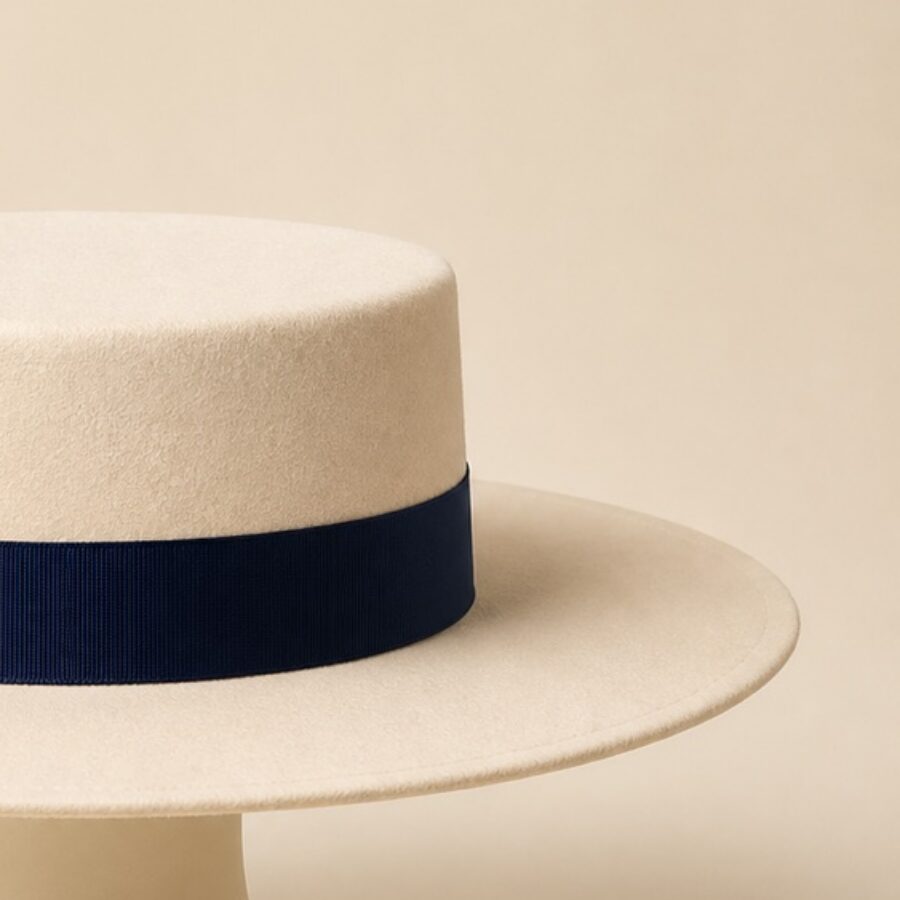 Dune Cream Rancher Hat - detail A