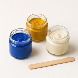 Heavy Body Acrylic Jar Trio